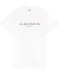 Sporty & Rich - Cotton T-shirt - Lyst