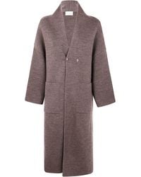 Ma'ry'ya - Long Coat Buttons Jaw - Lyst