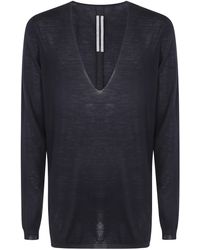Rick Owens - "Oversized V" Sweater - Lyst
