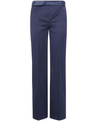 The Attico - Pants Tailored Belt Trousers - Lyst