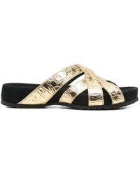 Dries Van Noten - Leather Braided Slippers - Lyst