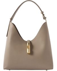 Furla - Goccia" Night Calf Leather Small Hobo Bag - Lyst