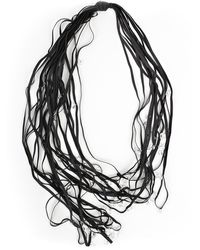 Maria Calderara - Long Multiwire W/crystal Necklaces - Lyst