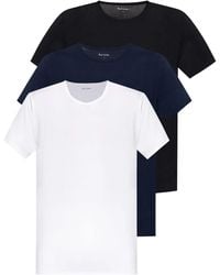 Paul Smith - T-Shirt Modal Uomo - Lyst