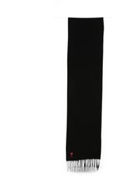 Ami Paris - Scarf Wool "Quota Ami De Coeur" - Lyst