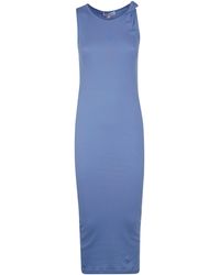 JW Anderson - Anchor Embroidery Twisted Strap Dress - Lyst