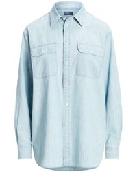 Polo Ralph Lauren - Shirt With Embroidery - Lyst