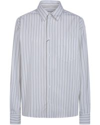 Ami Paris - Boxy Long Sleeves Shirt Button Down Collar And - Lyst