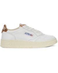 Autry - Mini Perforated Leather Sneakers For - Lyst