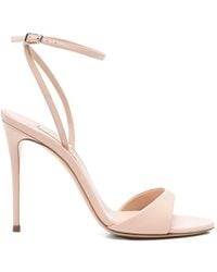 Casadei - "Julia" Jolly Minorca Leather Sandals T. 110 - Lyst