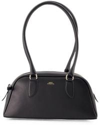 A.P.C. - A. P.C. Shoulder Bag Leather "Sac Paloma" - Lyst