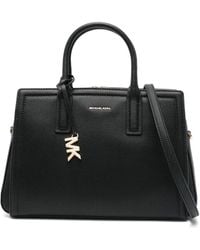 MICHAEL Michael Kors - Laila Sactchel Medium Satchel Bag - Lyst
