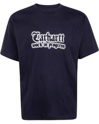 Carhartt - Short Sleeves "World Tour" Organic Cotton T-Shirt - Lyst