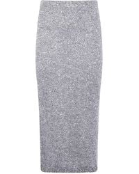 D.exterior - D. Exterior Soft Sequins Straight Skirt - Lyst