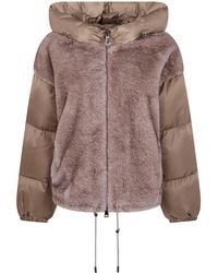 Betta Corradi - Coat Hooded "Dudu" - Lyst