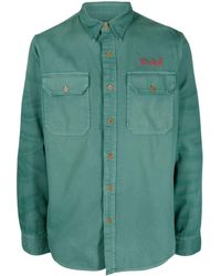 Polo Ralph Lauren - Denim Military Long Sleeve Sport Shirt - Lyst