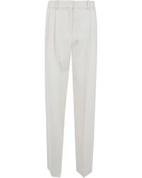 Calvin Klein - Trousers With Belt "Cora" - Lyst