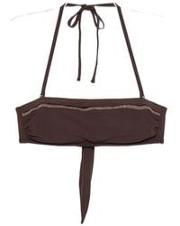 Brunello Cucinelli - Swimsuit Top - Lyst