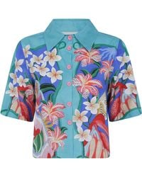 FARM Rio - Shirt Short Sleeve "Garden Of Life" - Lyst