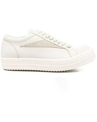 Rick Owens - Leather Sneakers - Lyst