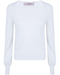 Twinset - Sweater Long Sleeve "Round Neck" - Lyst