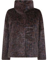 Betta Corradi - Jacket High Neck "Leop" - Lyst