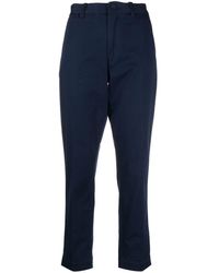 Polo Ralph Lauren - High-waisted Slim-fit Trousers - Lyst