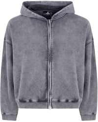 Represent - "Initial" Boxy Oversized Zip Through Hoodie - Lyst