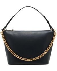Emporio Armani - Hobo Medium Chain Soft Leather - Lyst