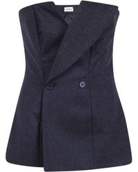 P.A.R.O.S.H. - P. A.R. O. H. Gilet Wool "Ludy" - Lyst