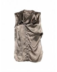 Rick Owens - "Island" Sleeveless Shirt - Lyst