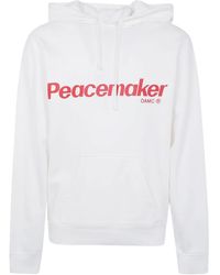 Oamc Peacemaker - Peacemaker Flower Loose Fit Hoodie - Lyst
