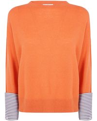 Whyci - Sweater Round Neck "Wh0573 2108 Pumpkin" - Lyst
