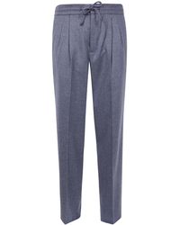 Brunello Cucinelli - Virgin Wool Pants - Lyst