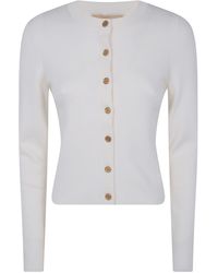 MICHAEL Michael Kors - Sweater Rib Crewneck "Merino Rib Crewneck Cardiga - Lyst