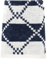 JW Anderson - Fairisle Mini Skirt - Lyst