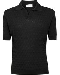 FILIPPO DE LAURENTIIS - Short Sleeves Skipper Polo Shirt - Lyst