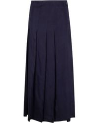 P.A.R.O.S.H. - Maxi Pleated Skirt - Lyst