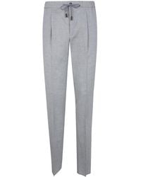 Incotex - Elastic Coulisse Waist Chino Trousers - Lyst