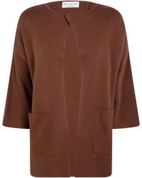 Ma'ry'ya - Light Fold Back Coat - Lyst