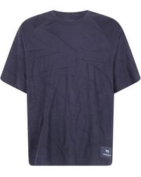 Y-3 - Short-Sleeve T-Shirt "M Plt Ss" Tee - Lyst