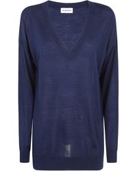 P.A.R.O.S.H. - P. A.R. O. H. Sweater Wool-Silk-Cashmere "Linfa26" - Lyst