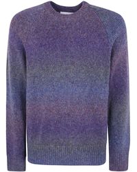 Les Deux - Gradient Round Neck Knit Sweater - Lyst