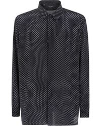 Tom Ford - Shirt Fluid Fit "Geometric Print Crepe De Chine" - Lyst