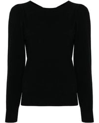 Twin Set - Long Sleeves Crew Neck Sweater - Lyst