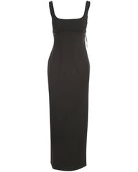 Jacquemus - Black Long Dress - Black Long Dress - Lyst