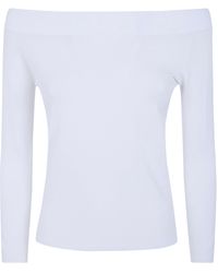 Nuur - Off Shoulder Sweater - Lyst