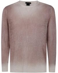 Avant Toi - Gradient Effect Round Neck Pullover - Lyst
