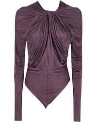 Balmain - Long-Sleeve Body Twist Detail - Lyst