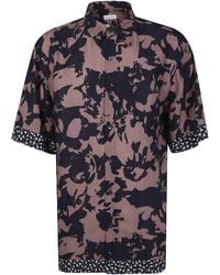 Dries Van Noten - 'Cassidye' Short Sleeves Print Shirt - Lyst